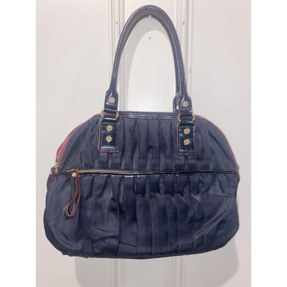 MZ Wallace Bea Bag Black Bedford Nylon Tote Shoulder Handbag Women Lightweight - Picture 3 of 13